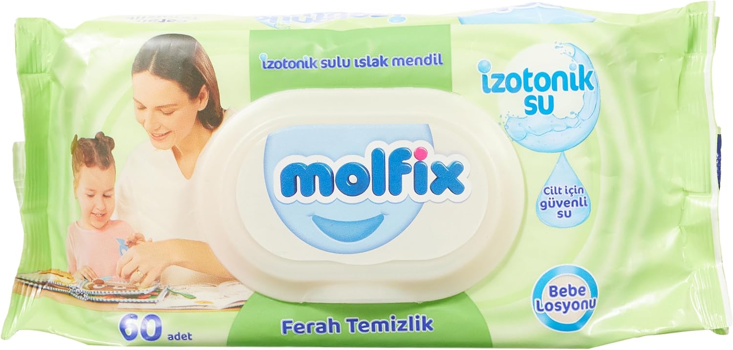 İzotonik Sulu Mendil Ferah Temizlik 60'lı