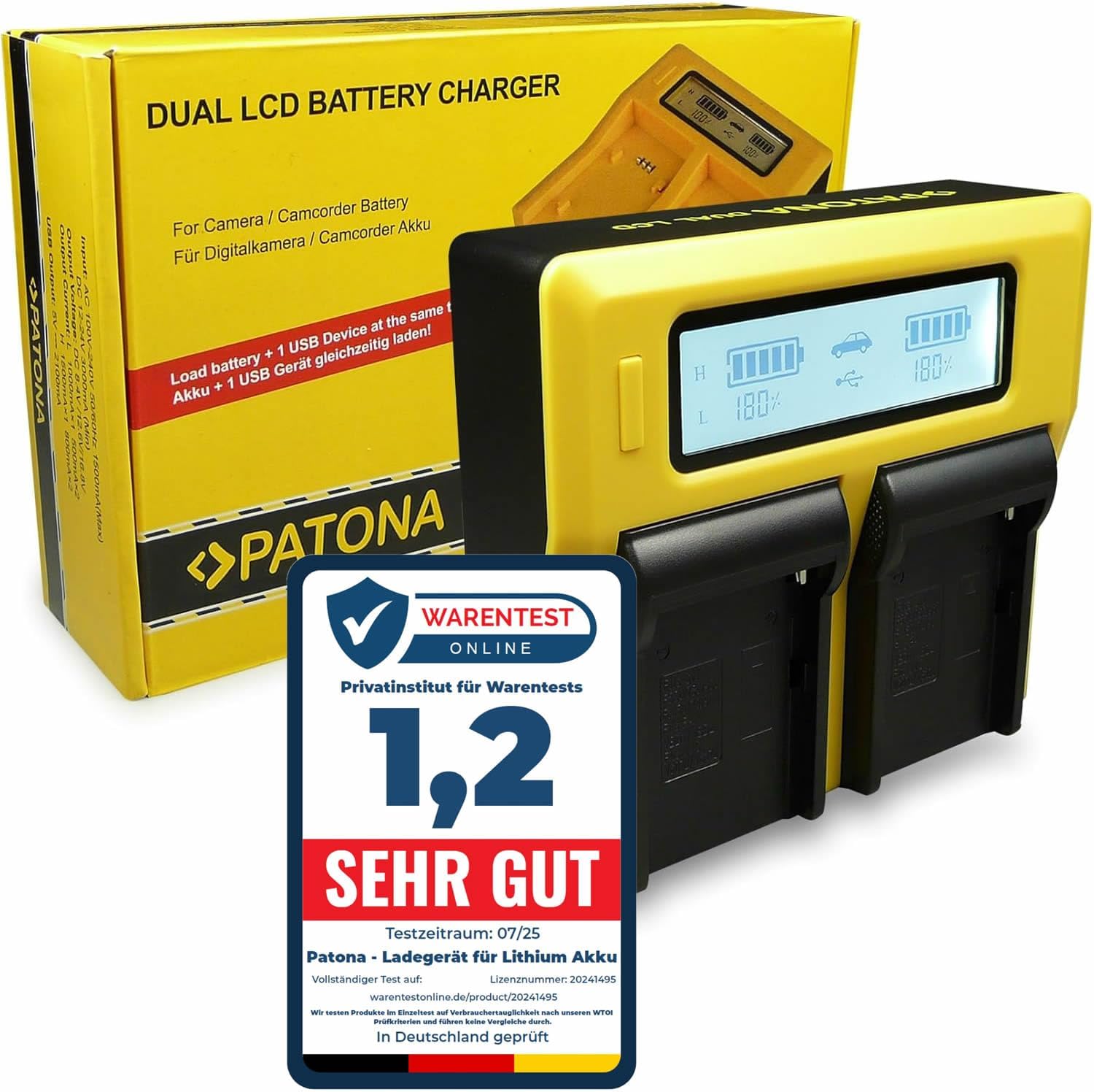 Şarj cihazı LCD Dual Sony NP-FM50 NP-FM500H NP-F550 NP-F570 NP-F750 NP-F960 NP-F970 NP-F990 NP-QM51 NP-QM71 NP-QM91 ile uyumlu