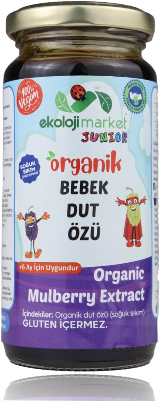 Organik Bebek Glutensiz Dut Özü