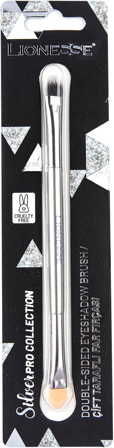 Silver Çift Taraflı Far Fırçası 5136