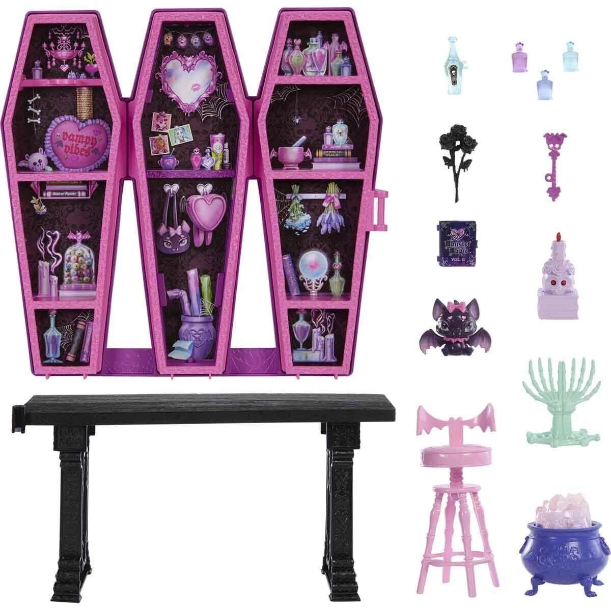 JBF15 Monster High Draculaura'nın Gizemli İksirler Odası