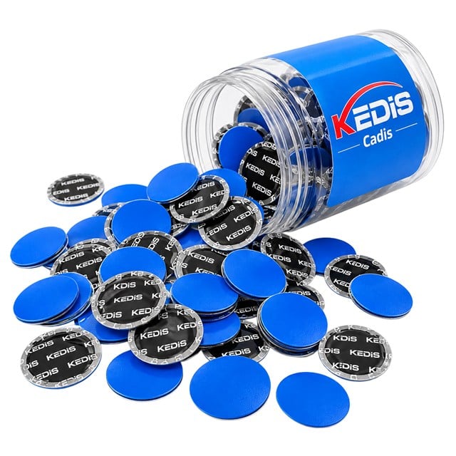 SN-38105 Lastik Tamir Yaması 80mm Doğal Kauçuk Soğuk Yama Seti (36’li Paket)