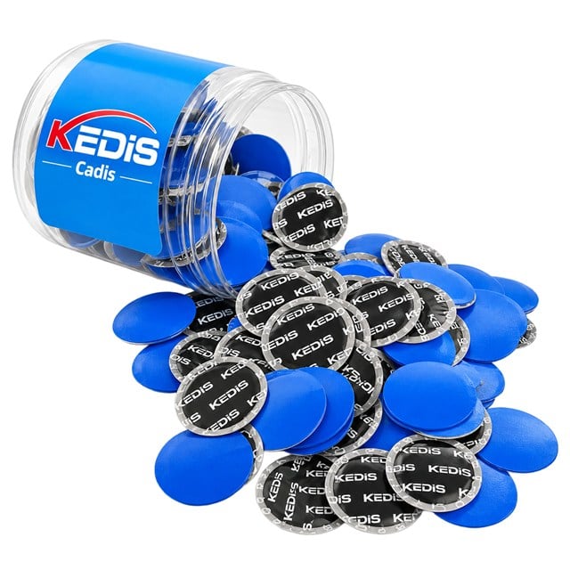 SN-38104 Lastik Tamir Yaması 58mm Doğal Kauçuk Soğuk Yama Seti (80’li Paket)