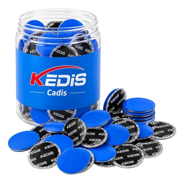 SN-38103 Lastik Tamir Yaması 42mm Doğal Kauçuk Soğuk Yama Seti (150’li Paket)
