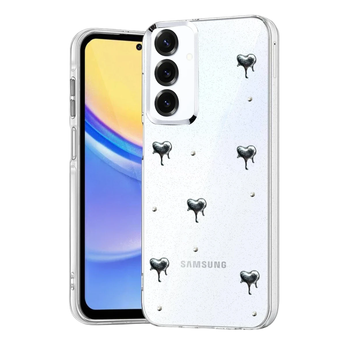 Samsung Galaxy A54 5G Fiyonk Desenli Kapak - Desen 1