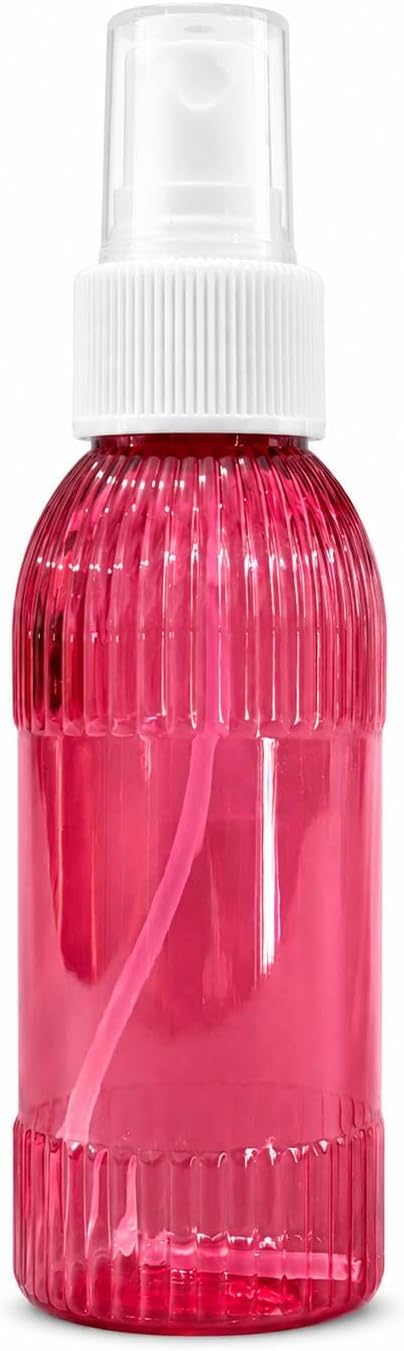 2’li 100 ml Boş Sprey Şişesi – Kolonya, Parfüm, Dezenfektan ve Temizlik Solüsyonları İçin Şeffaf Taşınabilir Plastik Sprey Şişesi Seti (100 Ml)