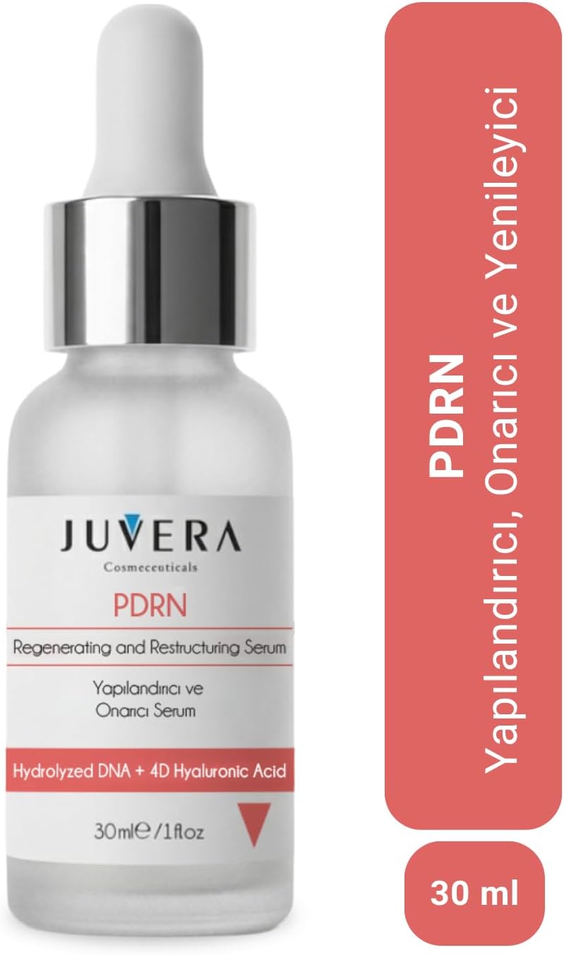 JUVERA PDRN ve 4D Hyaluronik Asit İçeren Kırışıklık Karışıtı Cilt Yenileyici Serum 30ML