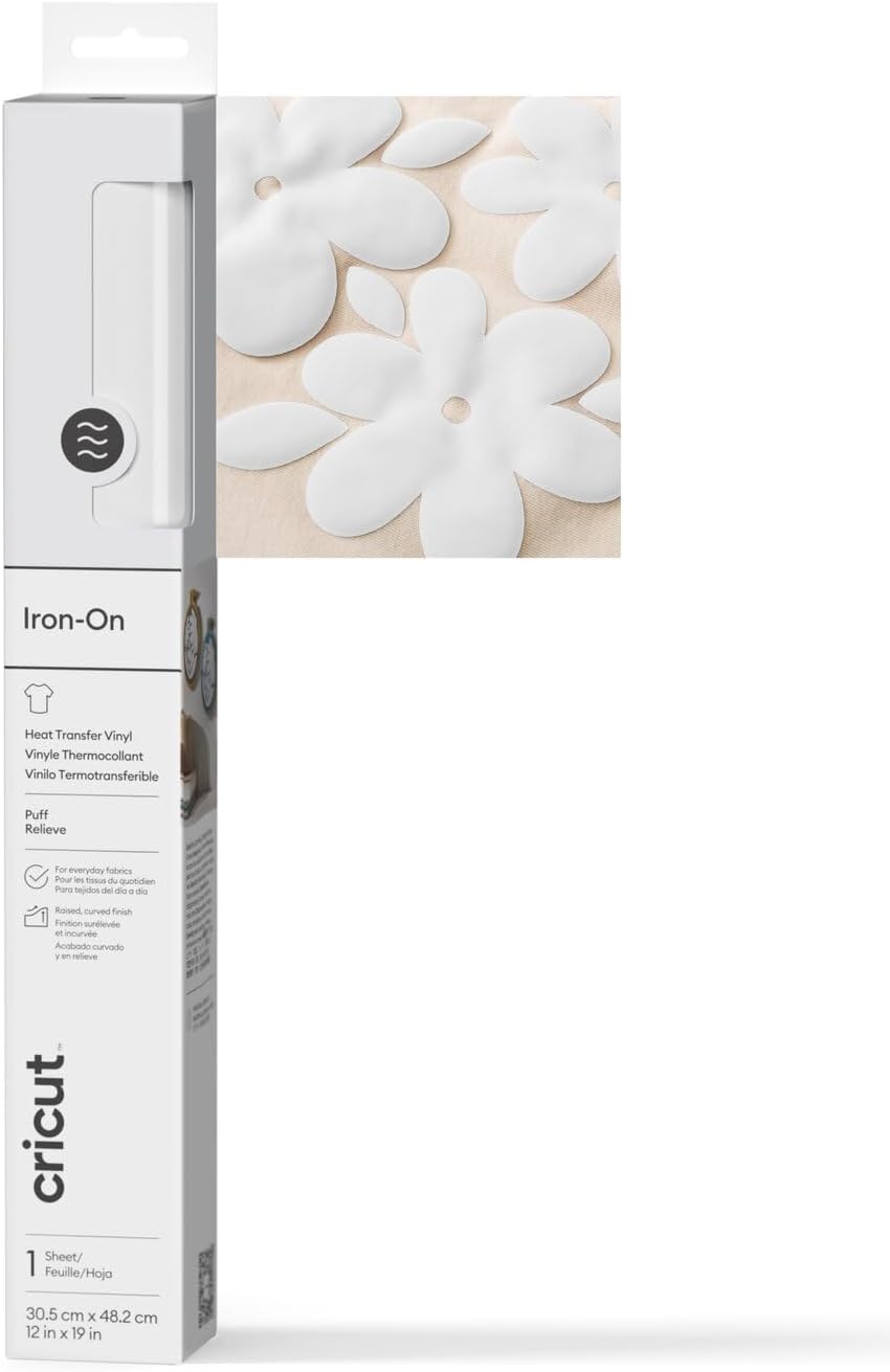 2011774 Puff Iron On 30.5Cmx48.3Cm Beyaz