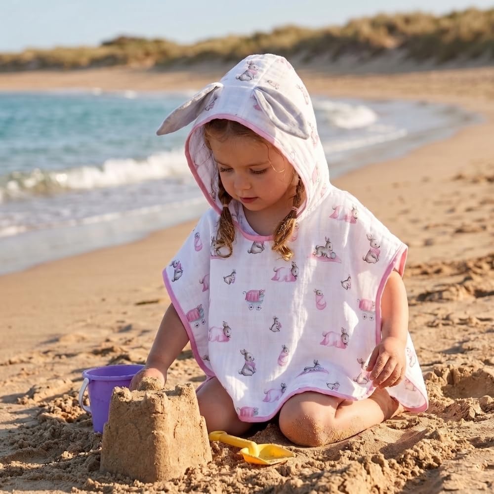 Müslin Bebek Panço – 2 Yaş Bébé Lapin Rose CAPE1019