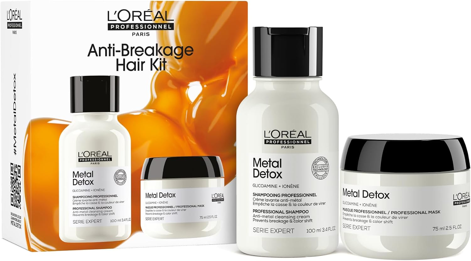 L'Oreal Professionnel Paris Serie Expert Metal Detox Mini Duo Kit, Saç Bakım Seti