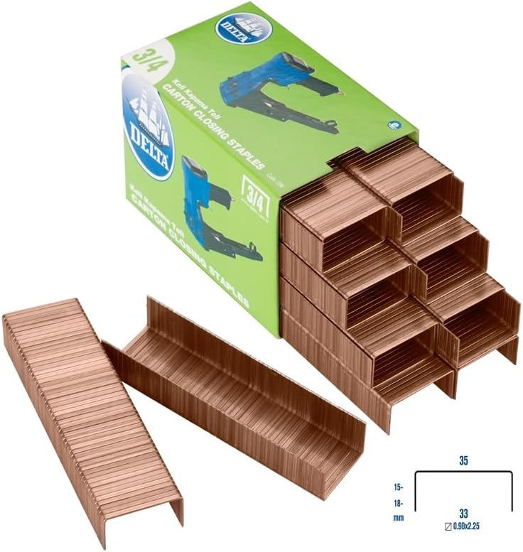 FEYZA YAPI Zımba Teli Koli Kapama No:3/4 800 LÜ 0238 (35/18)