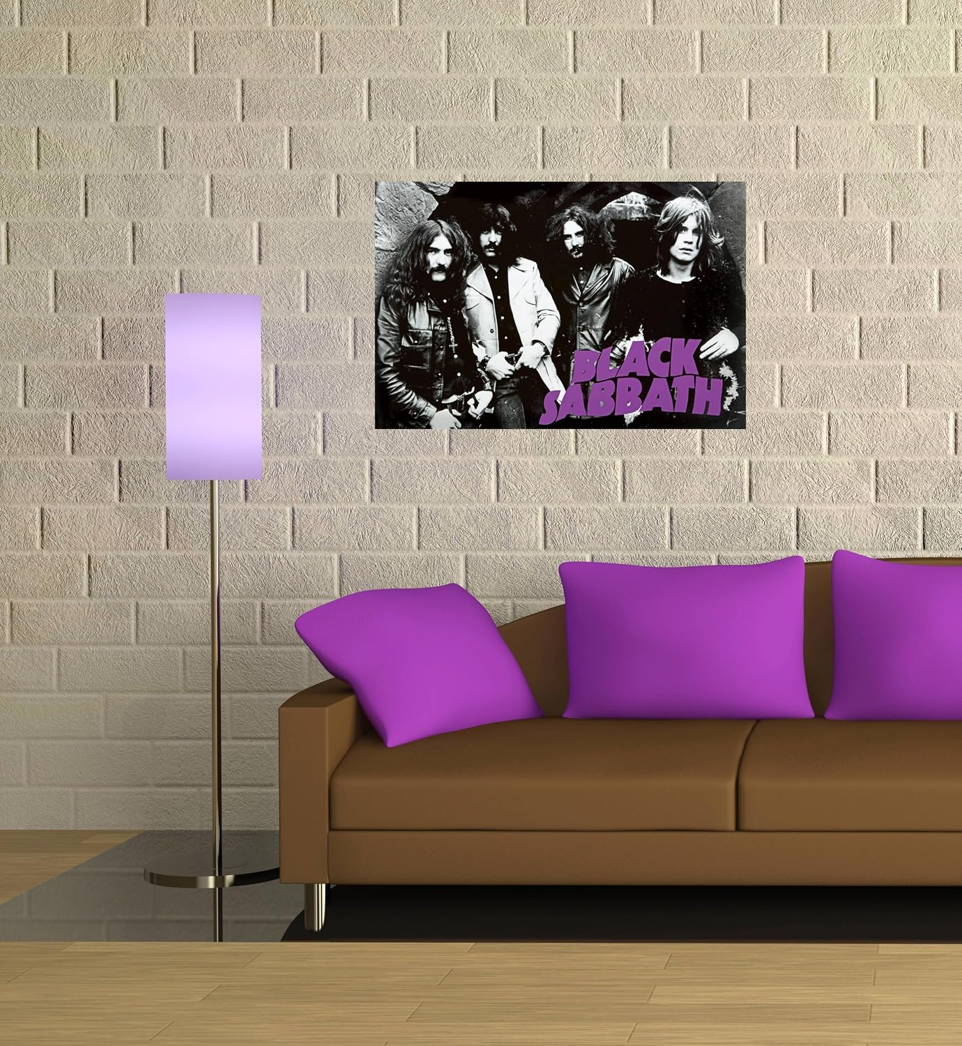 Black Sabbath Group 36x24 Müzik Grubu Sanat Baskı Poster