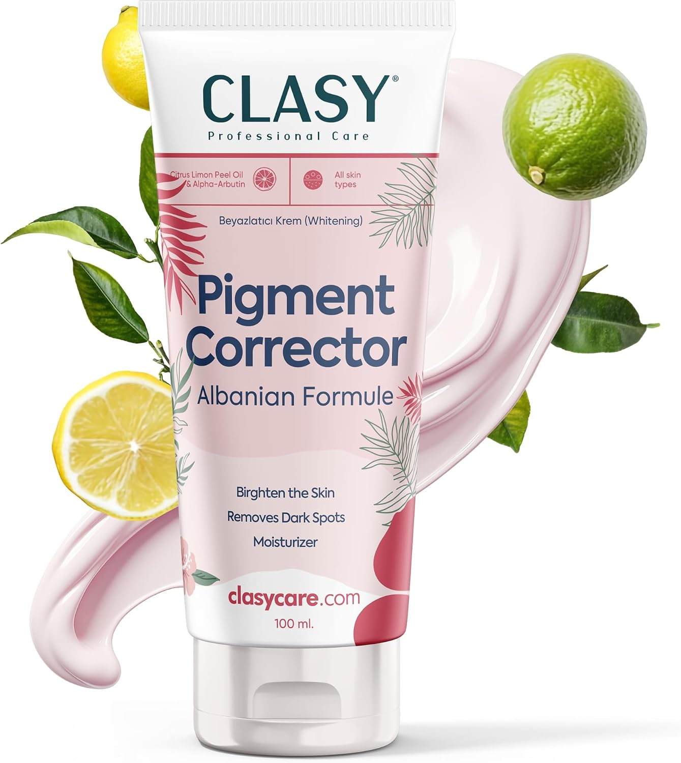 Clasy Care Aydınlatıcı Yüz Kremi – Cilt Tonu Eşitleyici ve Canlandırıcı Bakım – Koyu Leke Görünümü Karşıtı Günlük Nemlendirici, 100 ml