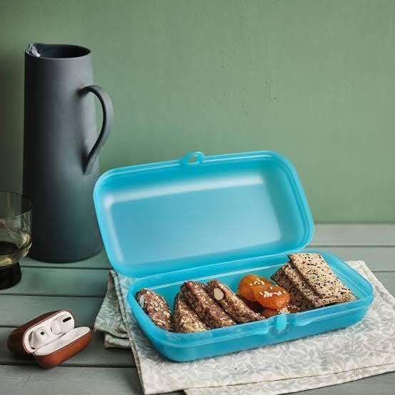 TUPPERWARE DİKDÖRTGEN SAKLAMA KABI ŞEFFAF RENK