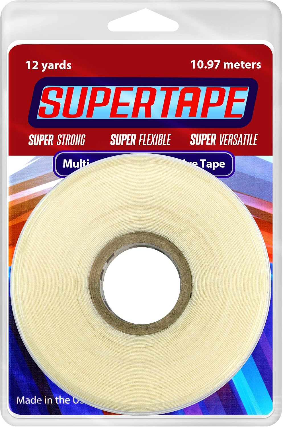 Super Tape True ™ Roll - Protez Saç Bandı Rulo 12 Yards (10,97m) (3/4'' X 12 Yard (2cm x 10.97m))