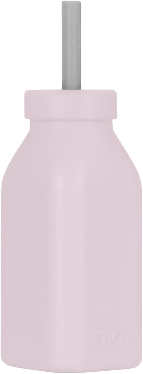 Hüp + Up- Şişe + Pipet - Misty Lilac/Powder Grey