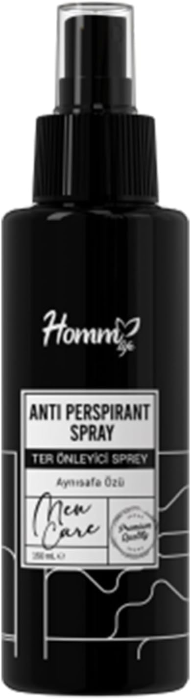 Homm Kozmetik Men Care Ter Önleyici Sprey, 150 ml
