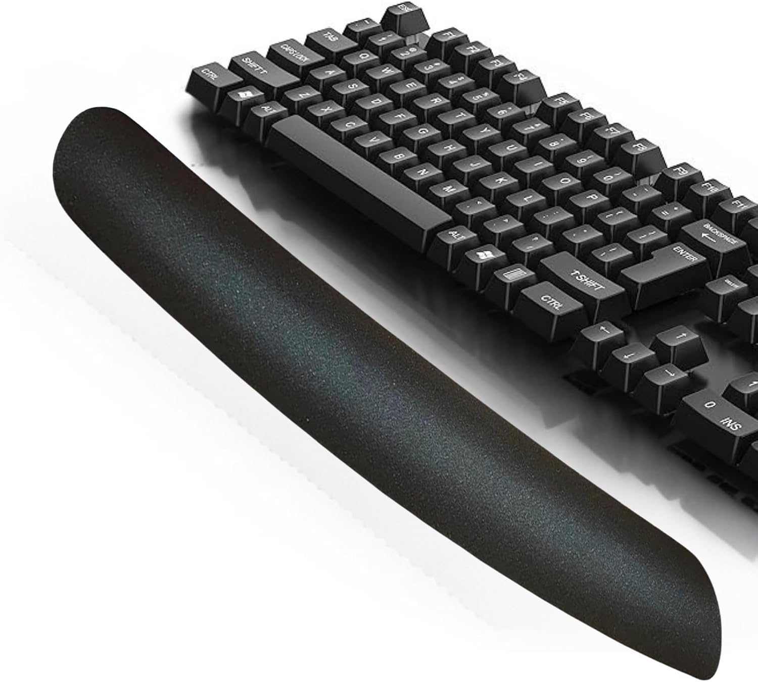 MP03 - Memory Klavye Bilek Destek Pedi | Yumuşak, Ergonomik, Klavye Önü El Bileği Dinlendirme Pedi