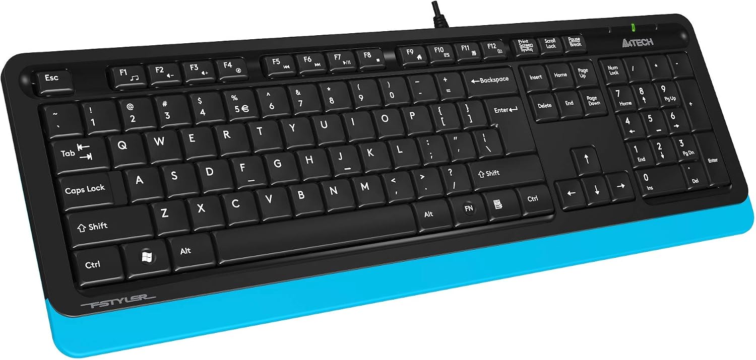 FK10 Q USB Türkçe FN-MULTİMEDYA Siyah/Mavi Klavye
