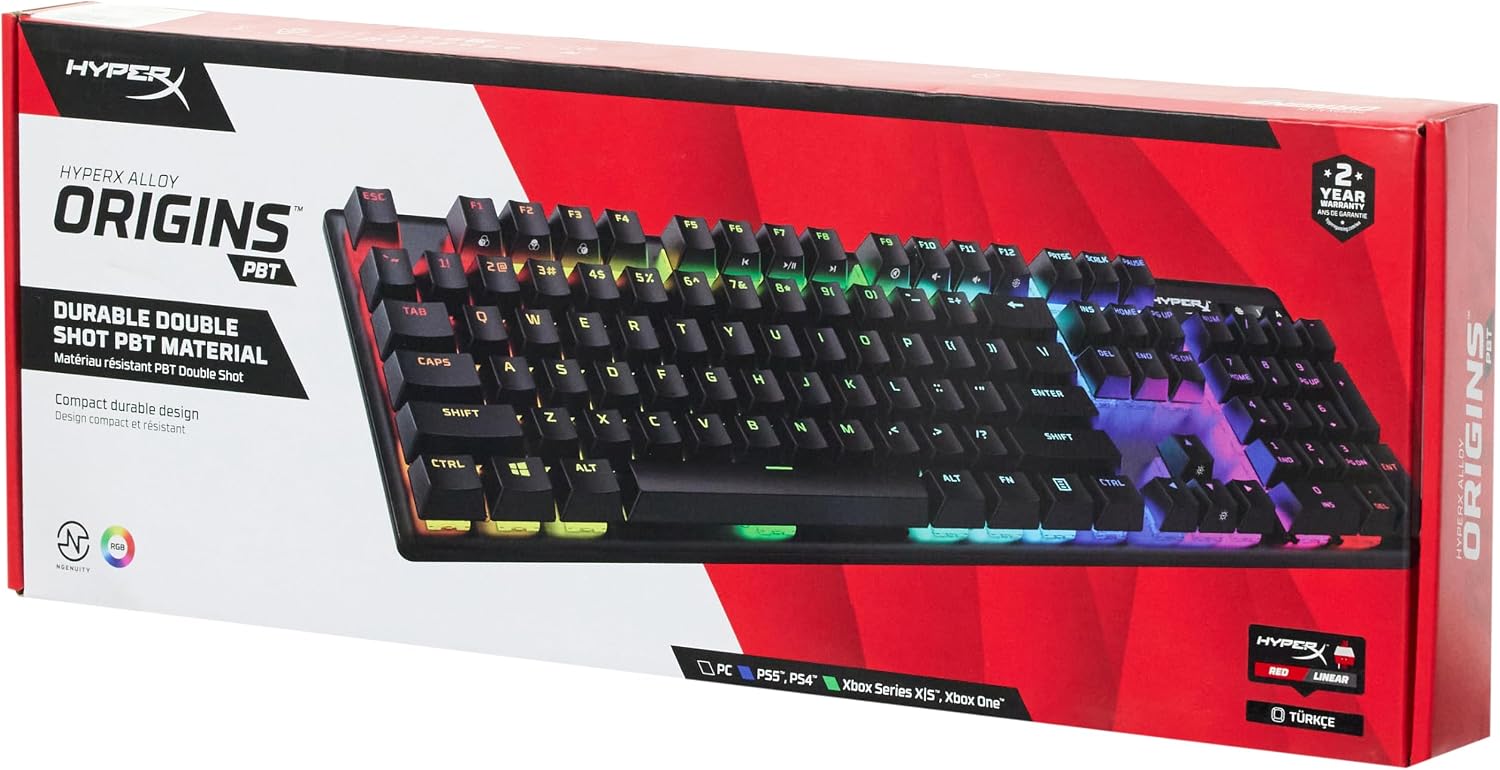 Alloy Origins PBT – Red Switch Klavye TR layout