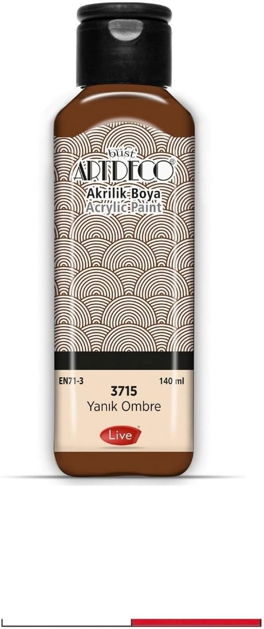 Artdeco Akrilik Boya Yanık Ombre 3715, 140 ml