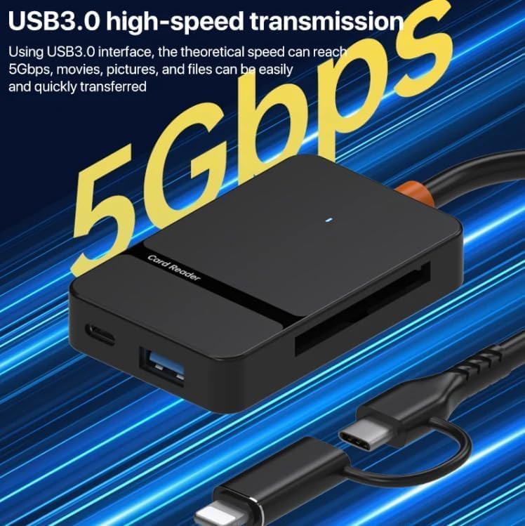 Kyrotech 8İN1 Type-C Çoklayıcı Adaptör, USB HUB Çevirici USB A, SD, TF, MS Kart Girişli Çok Portlu Dönüştürücü, Laptop, Android, Tablet, Macbook Uyumlu, Hızlı Veri Aktarımı, Tak-Çalıştır