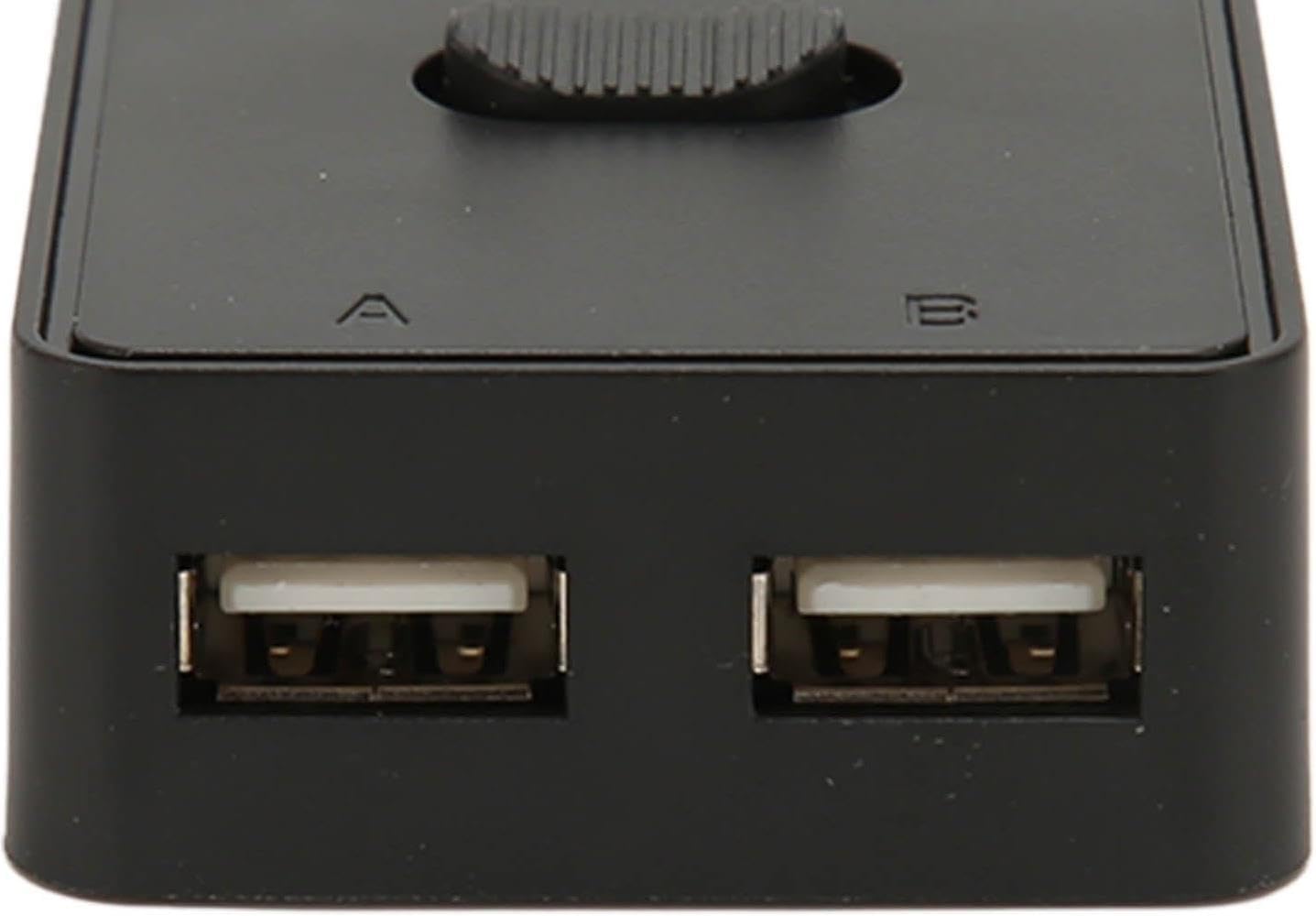 5945 2 Port Usb 2.0 To KVM Switch Çoklu Pc Kasa Çoklayıcı Hub Anahtar Bir PC’ye iki farklı USB cihaz bağlama Bir USB cihazı iki farklı PC’de kullanabilme