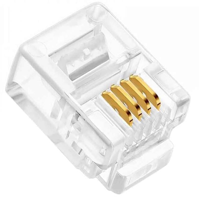 Telefon Soketi 6P/4C (100’lü Paket)