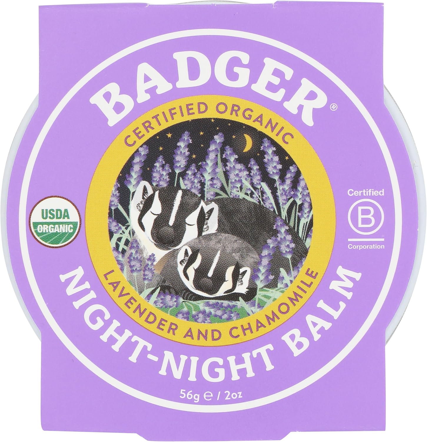 Badger Gece Kremi (Night-Night Balm) 56 gr