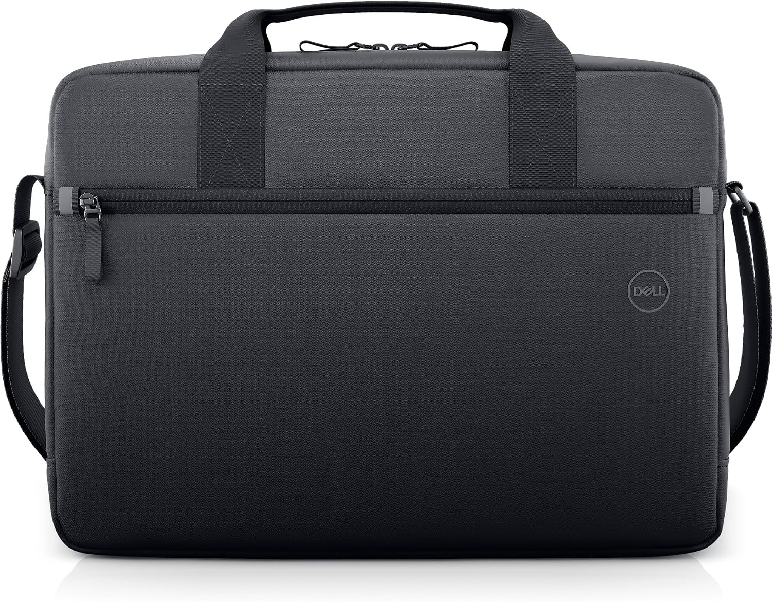 14-16 EcoLoop Evrak Çantası – CC3624 – Siyah – 14-16 inç uyumlu – 460-BDST , geri dönüştürülmüş malzeme, evrak çantası tasarımı, laptop bölmesi, su geçirmez kaplama, taşıma sapı ve omuz askısı
