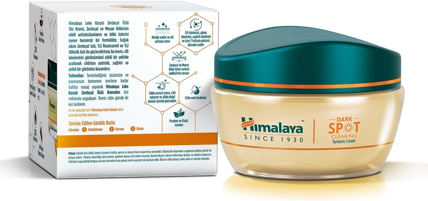 Since 1930 Dark Spot Clearing Leke Karşıtı Zerdeçal Özlü Yüz Kremi 50 ml