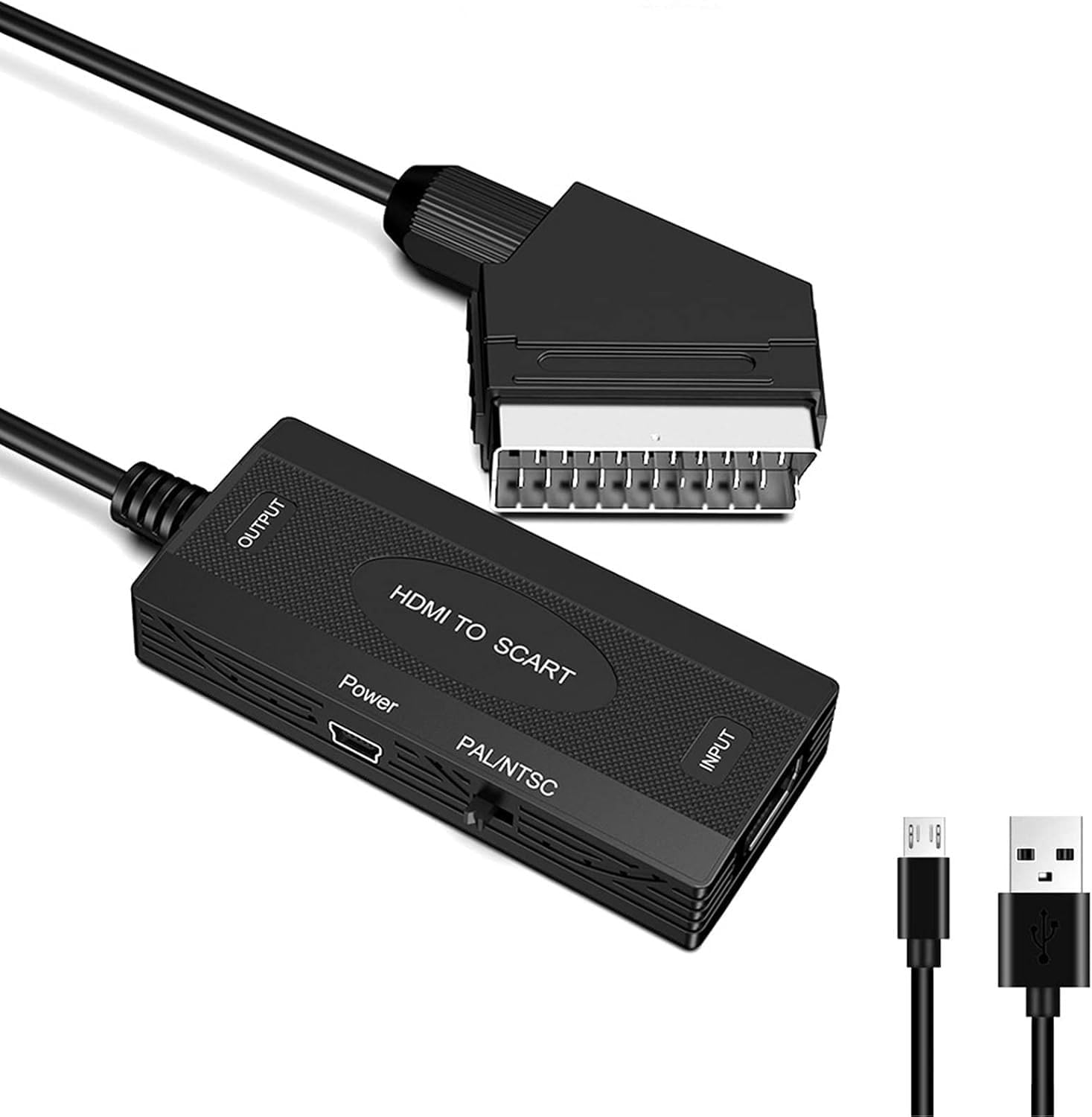 Ga94 Hdmi to Scart 1080p HD AV Video Çevirici Dönüştürücü Adaptör