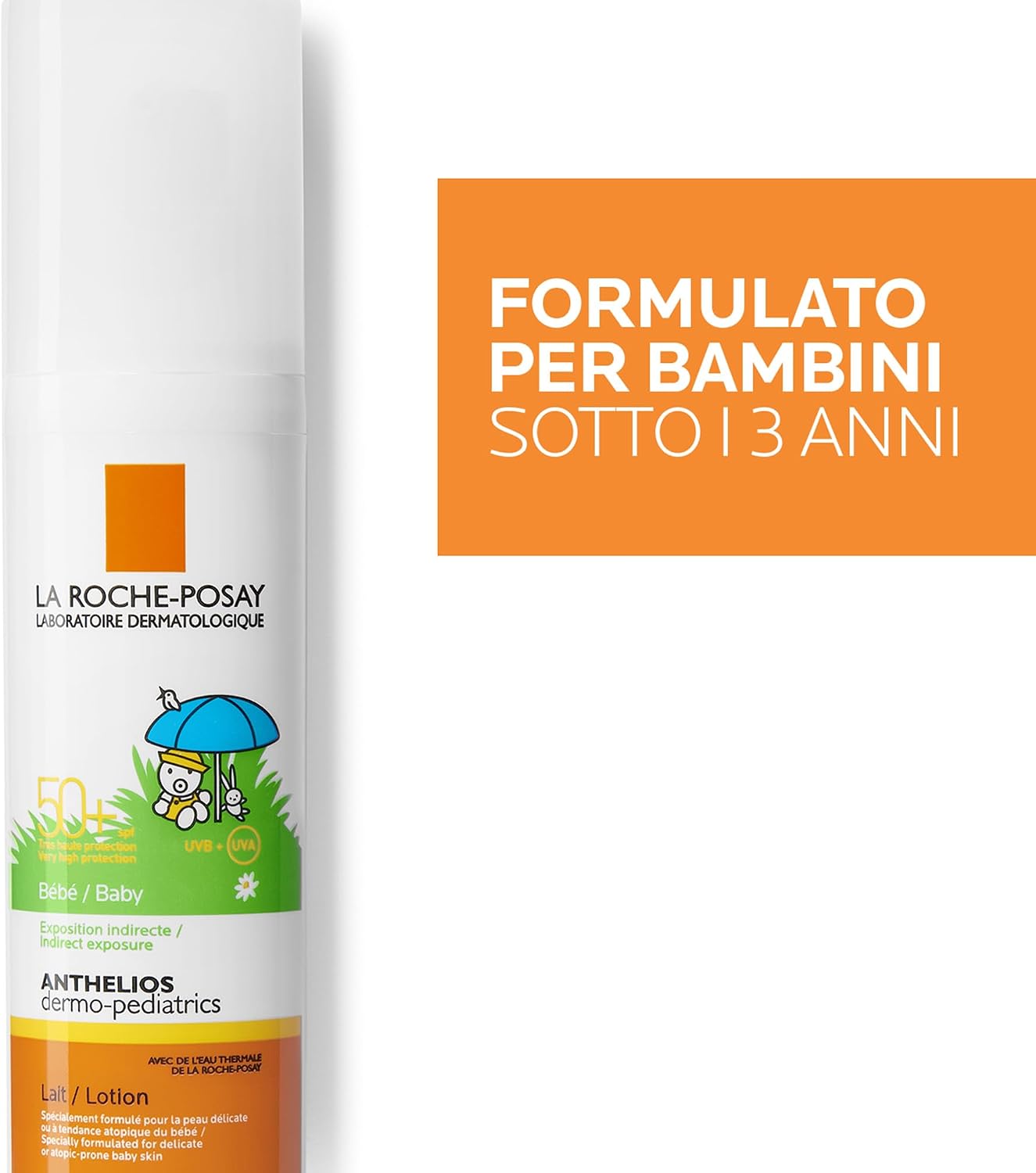 La Roche Posay Anthelios SPF 50+ Baby Milk - Bebekler İçin Güneş Koruyucu Süt 50ml