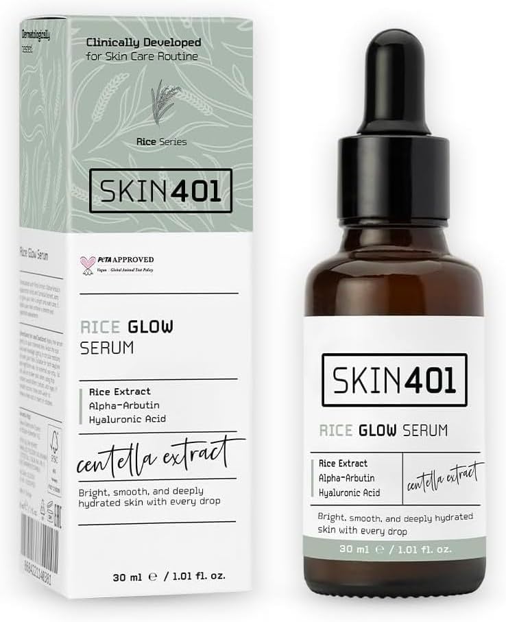 Pirinç Özlü Aydınlatıcı ve Parlaklık Etkili Serum 30ml