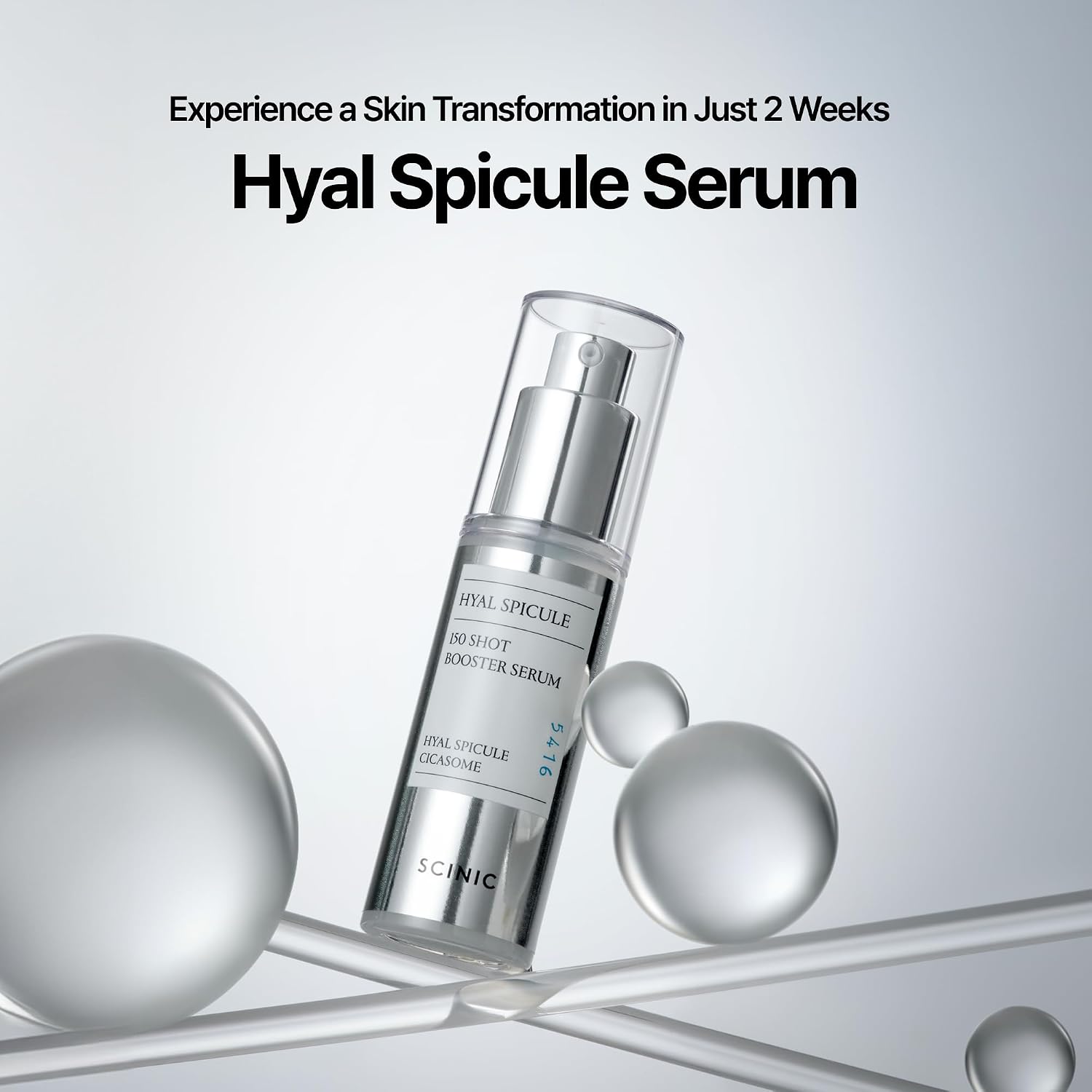 HyalSpicule 150 Shots Cilt Pürüzsüzleştiren ve Gözenek Sıkılaştıran Serum