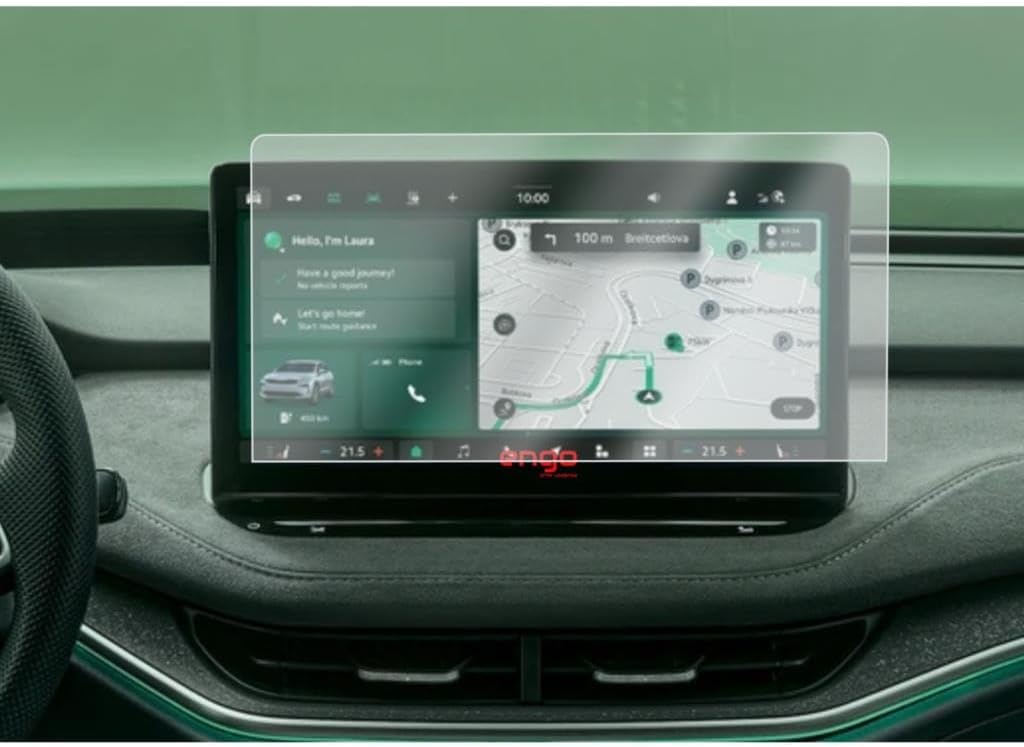 Skoda Elroq Multimedya 13 İnç İle Uyumlu Mat Ekran Koruyucu 9h Nano