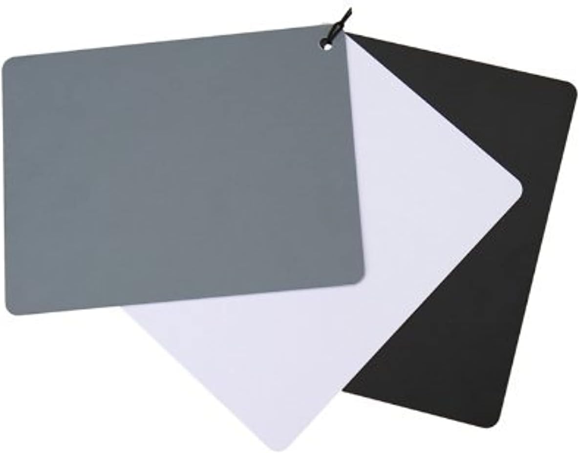 GC-3 Medium Size 3'ü 1 arada beyaz dengesi ve gri kartlar