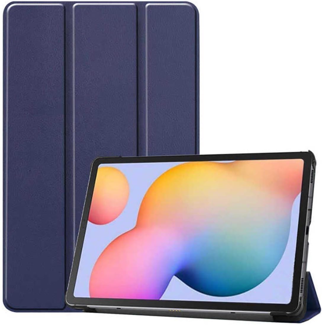 Lacivert Smart Cover Standlı 1-1 Kılıf Lenovo Tab P11 Pro 11.2" 2.Nesil ile uyumlu