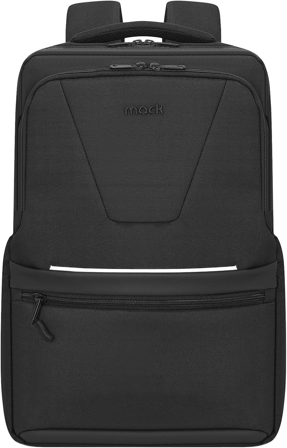 Office Eco MCE-1213 Çevre Dostu 16 inç Su İtici Laptop Sırt Çantası, USB Şarj Portlu Bilgisayar ve Notebook Çantası, Kadın Erkek Bilgisayar İş Çantası, Üniversite Okul Çantası, Siyah