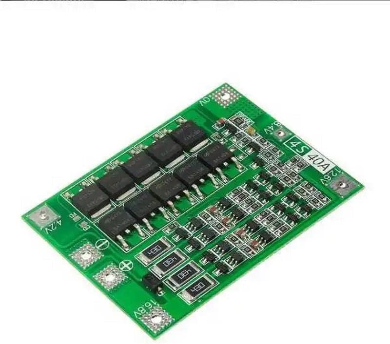 4S 40A BMS Balans Şarj ve Koruma Modülü 16.8V Li-Ion Li-Po Pil Paketi için