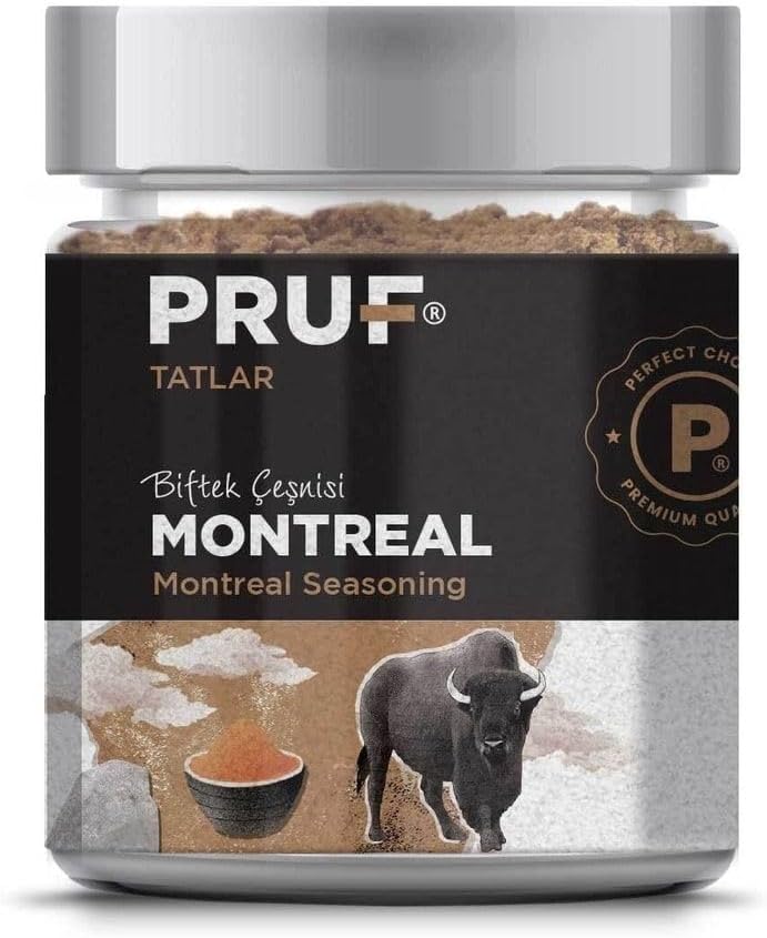 Montreal Biftek Çeşnisi/Montreal Seasoning 130 Gr. Sağlıklı Cam Kavanoz