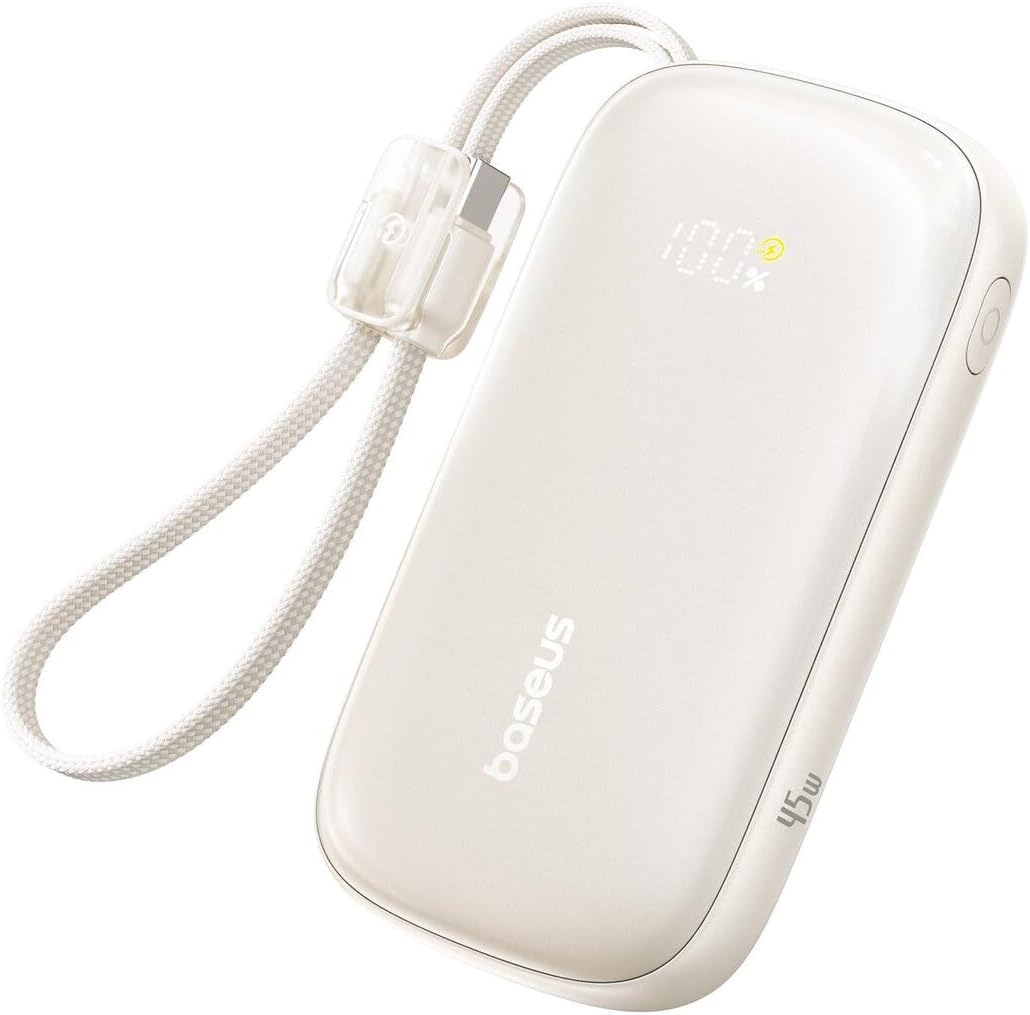 EnerFill FC21 QPow3 Ultra Powerbank 10.000 mAh 45W - Titanyum
