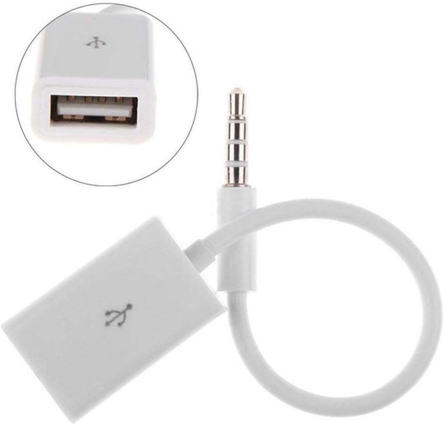 USB TO AUX KABLO STEREO DİŞİ SES 3.5MM MP3 PLAYER TELEFON OTG KULAKLIK