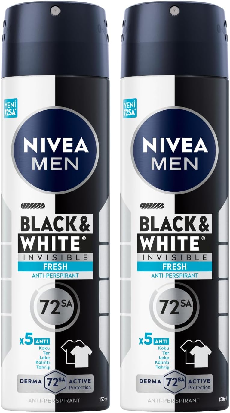 Spreydeo Inv B&W Fresh Erkek 150Ml 2'Li Avantaj Paketi
