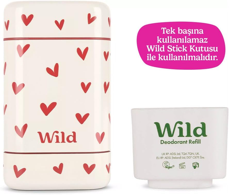 Refill Yedek Stick Deodorant İçi%98 Doğal Formül Pink Grapefruit & Lime 40 g.