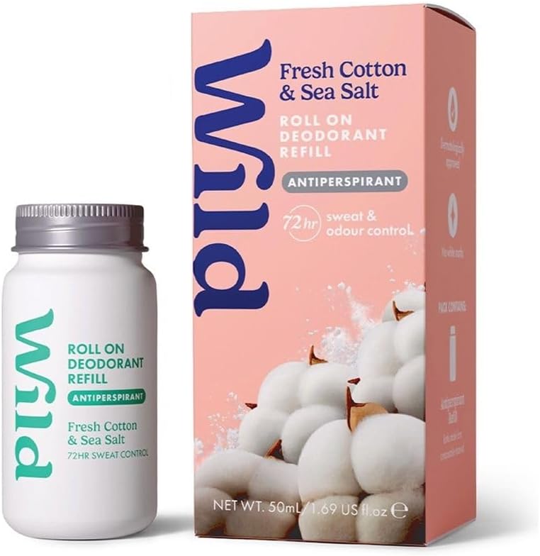Antiperspirant Roll On Fresh Cotton & Sea Salt Refill Deodorant Yedek Dolum