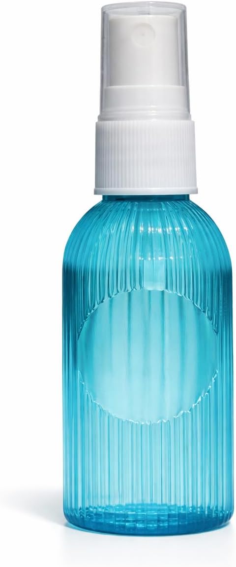 2 Adet Okyanus Mavisi Rengi Boş Plastik Şişe 50 ML Kolonya Söz Nişan Düğün Nikah DNZ21MaviSprey