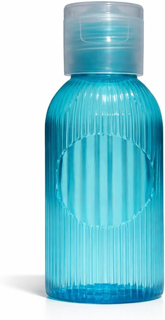 Okyanus Mavisi Rengi Boş Plastik Şişe 50 Adet 50 ML Kolonya Söz Nişan Düğün Nikah DNZ21ŞeffafKpk