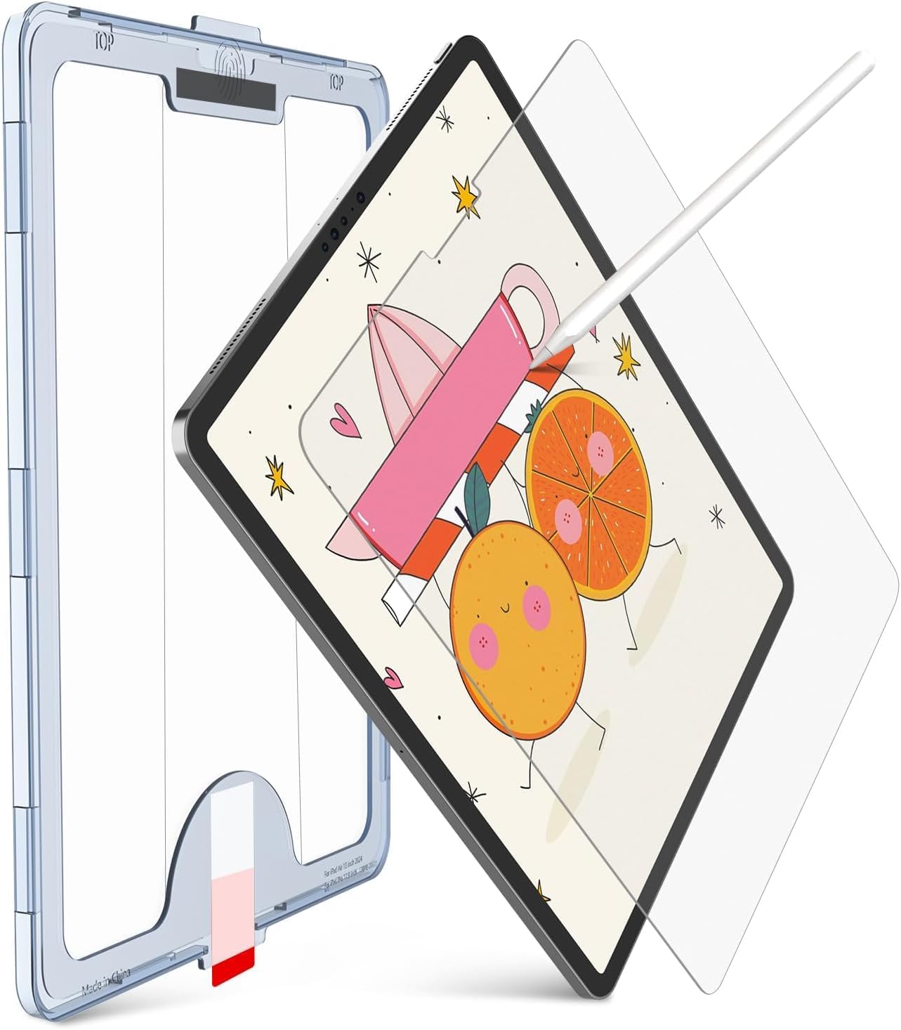 iPad 7. 8. 9. Nesil 10.2 İle Uyumlu Ekran Koruyucu Hizalama Aparatlı Takılırken Camın Altında Kesinlikle Toz Bırakmayan Darbelere Karşı Ekstra Dayanıklı Kırılmaz Cam Koruma