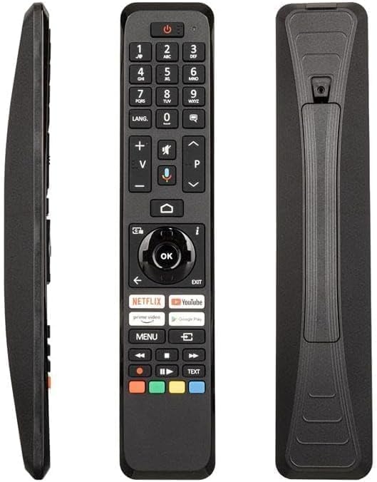 Smart LED TV Kumanda Toshiba CT-8563, B0CWZC7XPS, 70QA5D63DT, 55UA5D63DT, 65UA5D63DT, 55UA3D63DT, 65UA3D63DT, 58UA3D63DT ile Uyumlu Yedek Kumanda - Mikrofonsuz